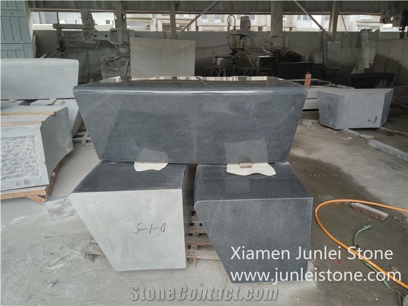 G654 Dark Impala Landscape Stone Chair