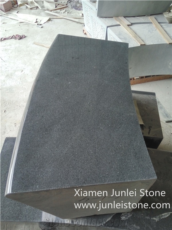 G654 Dark Impala Landscape Stone Chair
