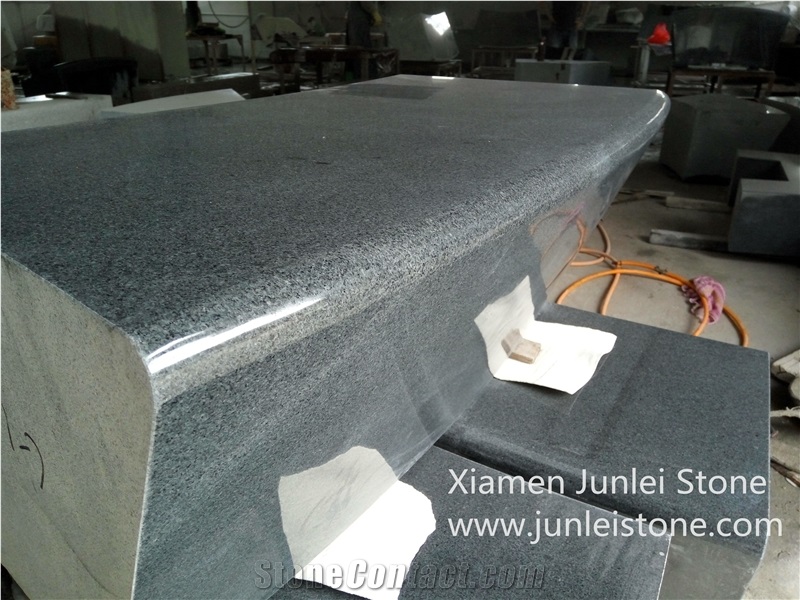 G654 Dark Impala Landscape Stone Chair