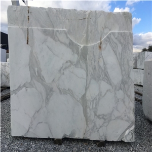 Calacatta White Gold Marble Slabs