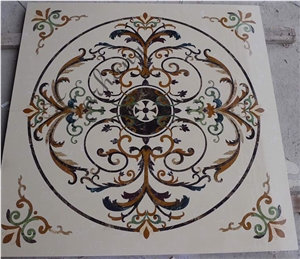 Custom Waterjet Marble Moroccan Zellige Zillij