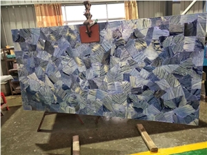 High Grade Blue Agate Vanity Top