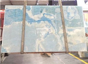 Natural Blue Onyx Stone Marble Slab Natural Blue Onyx Stone Marble Slab