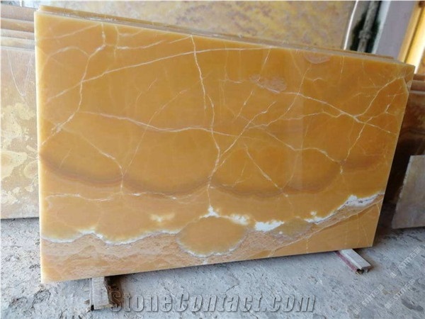 Orange Onyx for Indoor Decoration