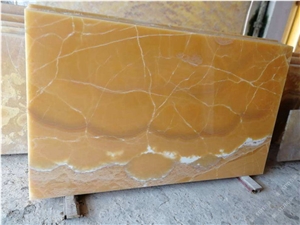 Orange Onyx for Indoor Decoration