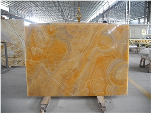 Orange Onyx for Indoor Decoration