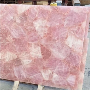 Pink Agate Marble Slab