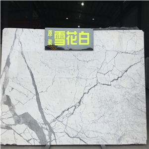 Statuario Bianco Marble Slabs