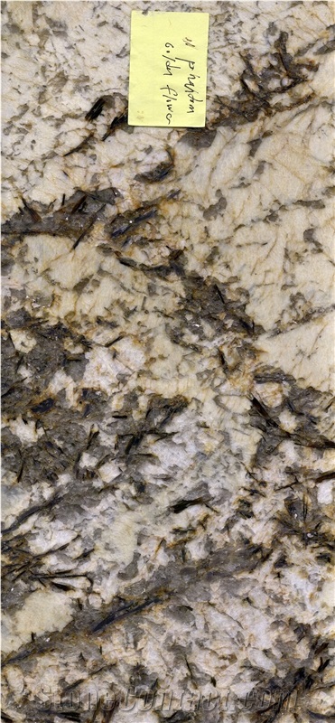 Phantom Golden Flower Granite Slabs, Tiles