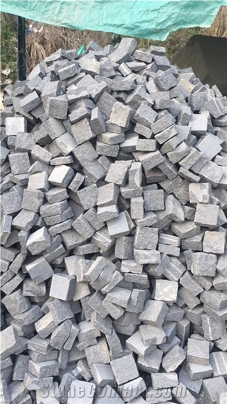 China G654 Granite Cube Stone for Paving