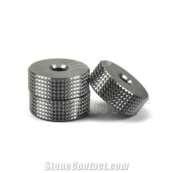 Diamond Bush Hammer Roller for Sandblasting