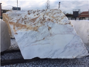Calacatta Gold Borghini Blocks in Stock