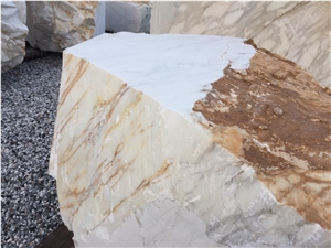 Calacatta Gold Borghini Blocks in Stock