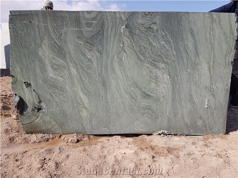 Abrangi Green Granite Block