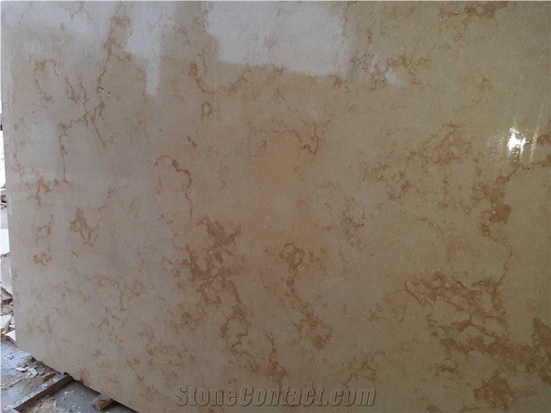 New Sunny Beige Marble Slabs & Tiles