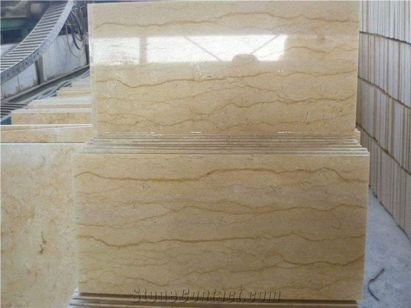 Sylvia Beige Marble Slabs