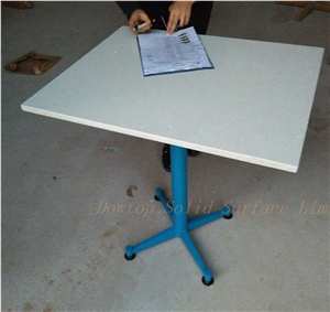 American Style Quartz Restaurant Table