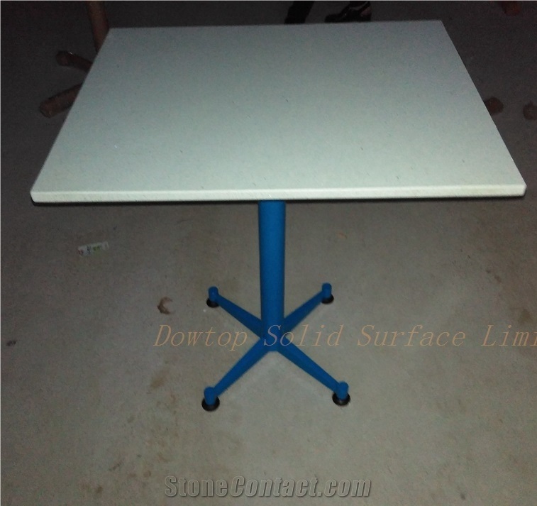 American Style Quartz Restaurant Table