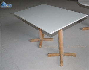 American Style Quartz Restaurant Table