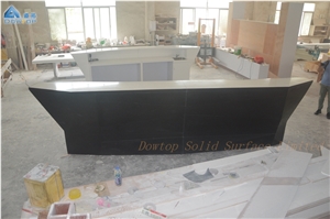 Artificial Stone Boat Shape Bar Counter Top