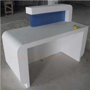 Artificial Stone Hospital Reception Front Counter