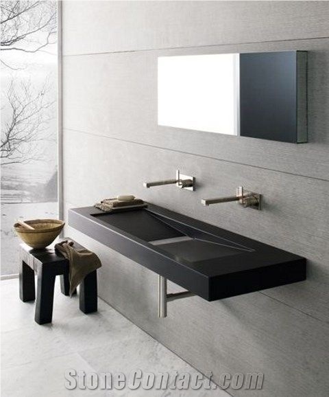 Artificial Stone Modern White Bathroom Basin