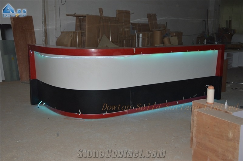 Artificial Stone Restaurant Bar Counter Top
