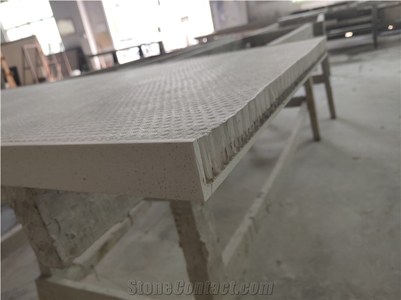 Artificial White Quartz Honeycomb Panels