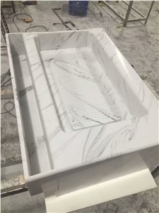 Beautiful Artificial Marble Solid Surface Wash Basins