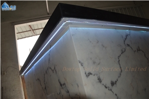Beautiful Marble Led Bar Counter