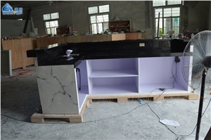 Beautiful Marble Led Bar Counter