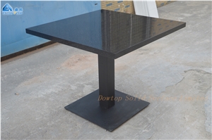 Black Quartz Restaurant Table