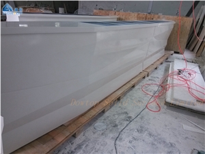 Boatshape Restaurant Bar Reception Counter Desk