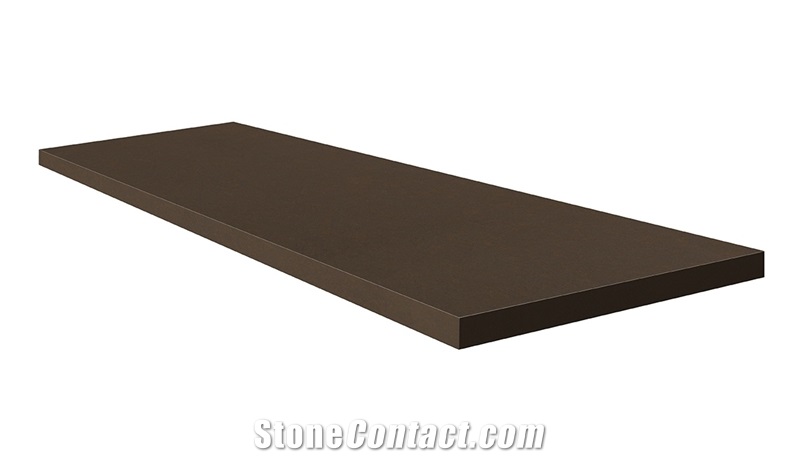 Brown Quartz Table Top Kitchen Counter Top