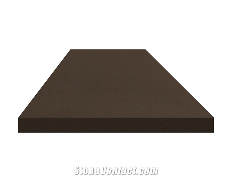 Brown Quartz Table Top Kitchen Counter Top