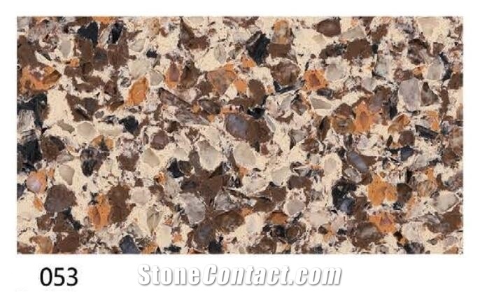 Brown Yellow Ivor Quartz 053