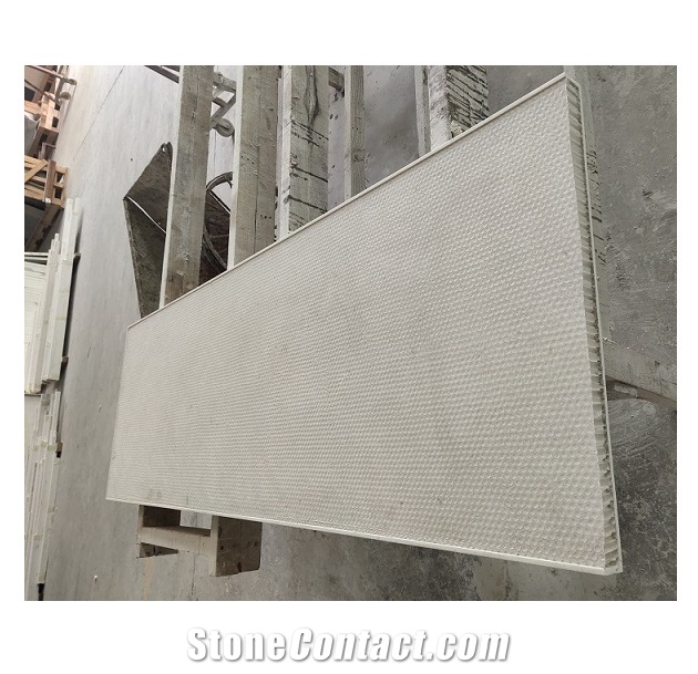 Calacatta White Artificial Quartz Stone Honeycomb Slab