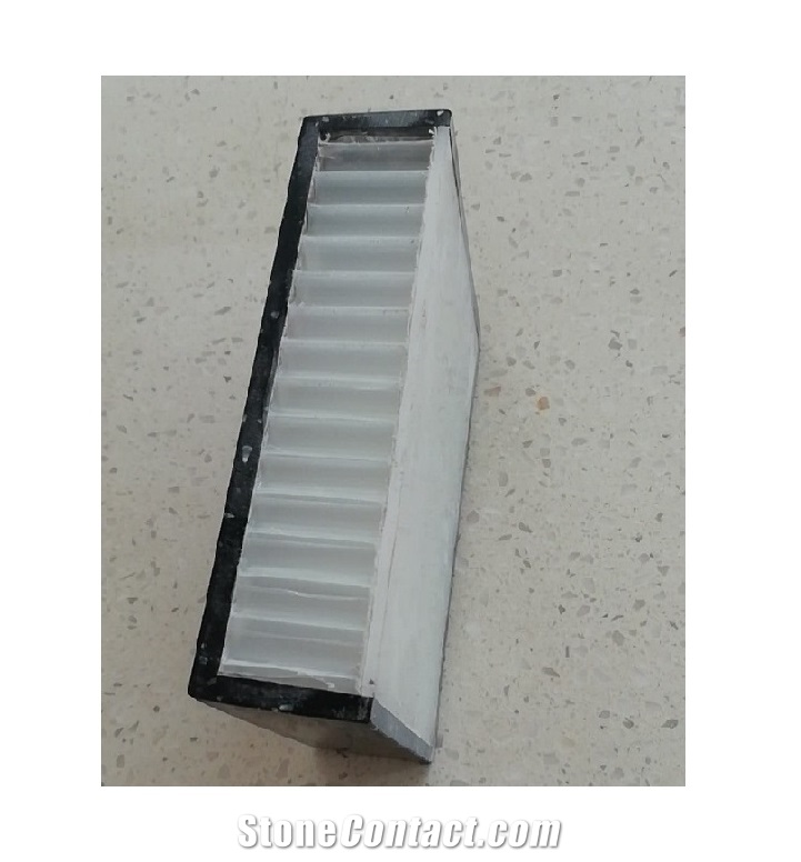 Calacatta White Artificial Quartz Stone Honeycomb Slab