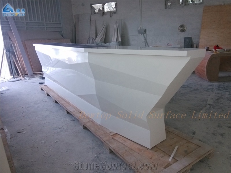 Corian Solid Surface Bar Counter Design