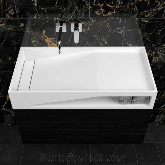 Corian Solid Surface Bathroom Basin