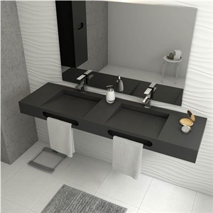 Corian Solid Surface Bathroom Vanity Countertop Corian Solid Surface Bathroom Vanity Countertop