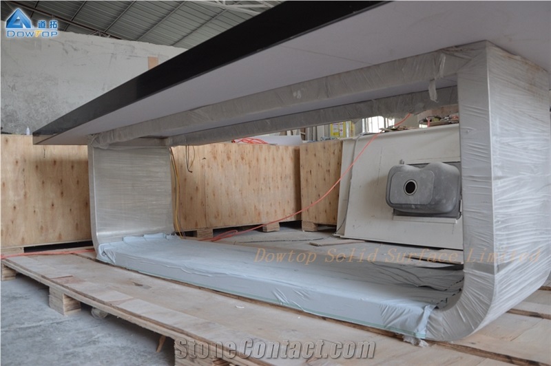 Custom Black Meeting Table Modern Design