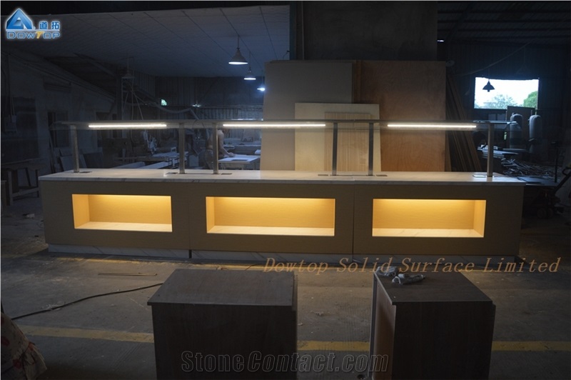 Customized Restaurant Buffet Counter Top