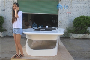 High End Corian Office Conference Meeting Table