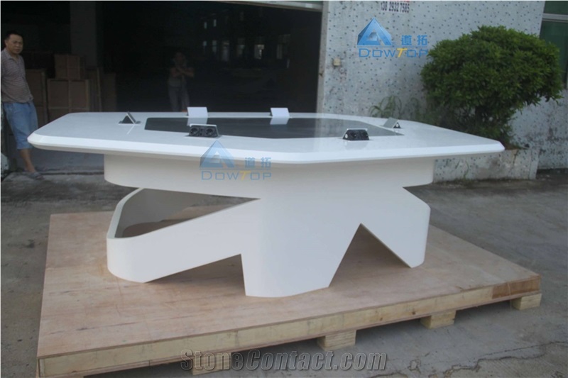 High End Corian Office Conference Meeting Table