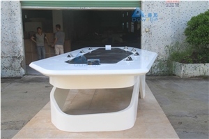 High End Corian Office Conference Meeting Table