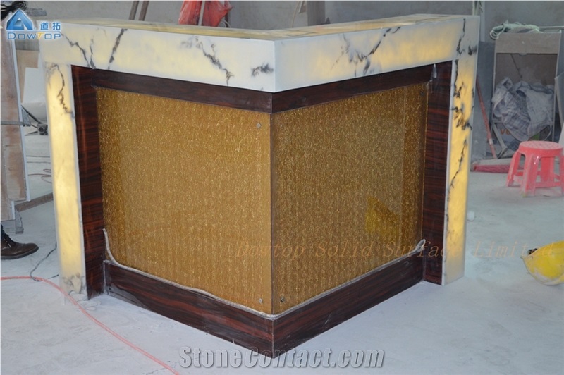 Led Modern Mini Bar Counter Design