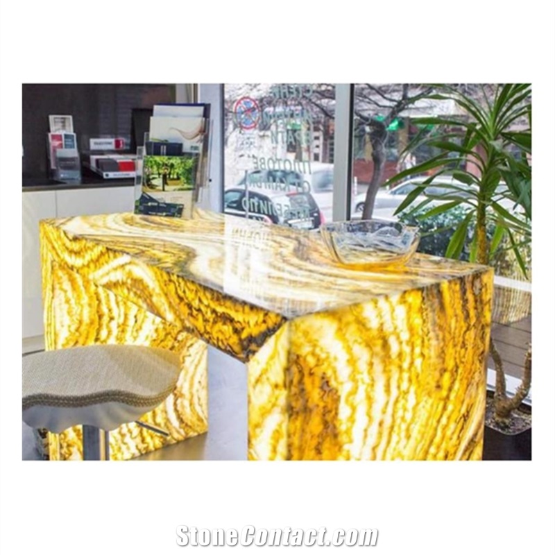 Led Translucent Bar Counter for Restaurant