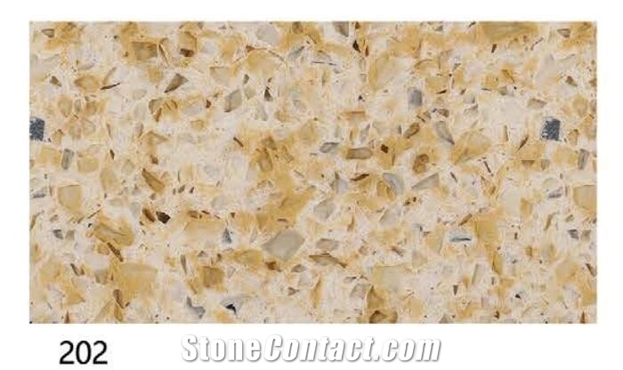 Light Brown and White Quartz 202