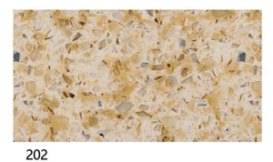 Light Brown and White Quartz 202